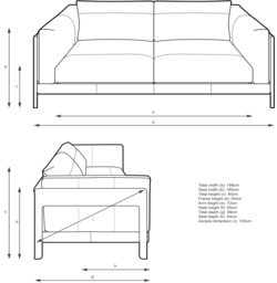 John Lewis Nest Large 3 Seater Leather Sofa, Light Leg, Butterscotch Leather - thumbnail 2