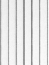 John Lewis Slot Top Stripe Voile Curtain Panel, White/Grey - thumbnail 6