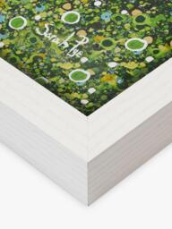 John Lewis Sarah Pye 'Silver Lining' Framed Canvas Print & Mount, 86 x 86cm, Green - thumbnail 3