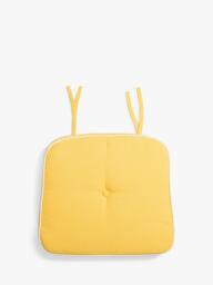 Business & Pleasure Co. Al Fresco Garden Dining Chair Cushion, Yellow