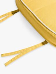 Business & Pleasure Co. Al Fresco Garden Dining Chair Cushion, Yellow - thumbnail 2