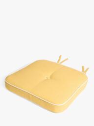Business & Pleasure Co. Al Fresco Garden Dining Chair Cushion, Yellow - thumbnail 3