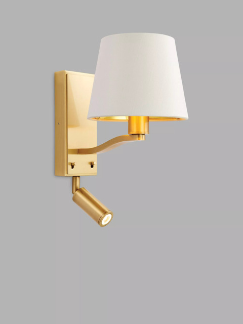 Bay Lighting Manor Spotlight/Wall Light, Satin Gold - image 1