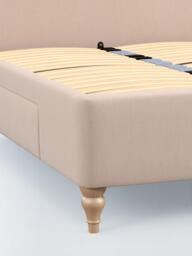 John Lewis Alice 2 Drawer Upholstered Bed Frame, King Size - thumbnail 4