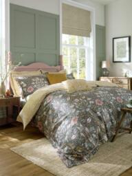 William Morris At Home Spring Thicket Reversible 250 Thread Count Duvet Cover Set