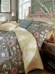 William Morris At Home Spring Thicket Reversible 250 Thread Count Duvet Cover Set - thumbnail 3