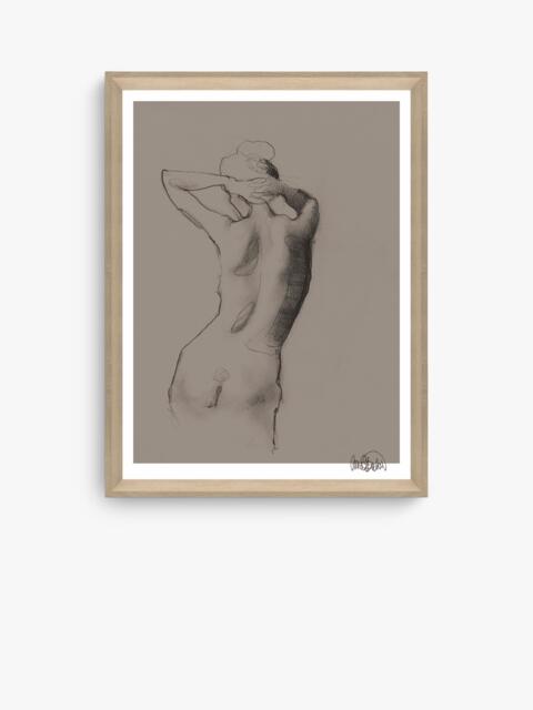 Brookpace Lascelles Anna Bulow 'Ease' Limited Edition Framed Print & Mount, 75 x 55cm, Natural - image 1