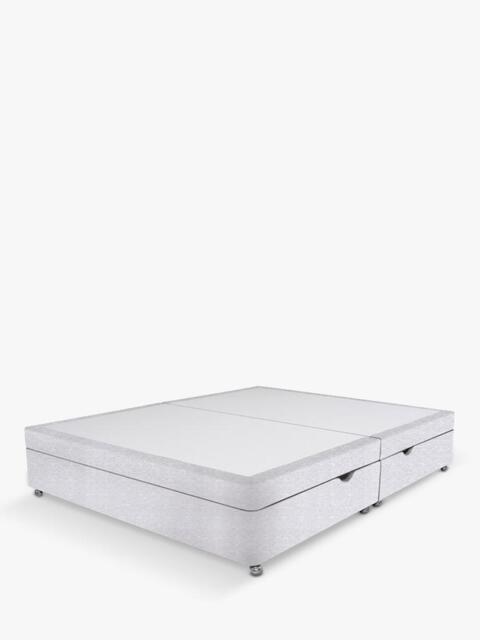 John Lewis Non-Sprung Upholstered Ottoman Storage Divan Base, Double - image 1