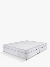 John Lewis Non-Sprung Upholstered Ottoman Storage Divan Base, Double - thumbnail 1