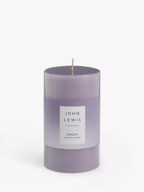 John Lewis Sentiments Dream Pillar Scented Candle, 507g - image 1
