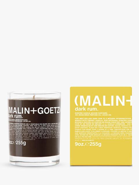 MALIN + GOETZ Dark Rum Scented Candle, 255g - image 1