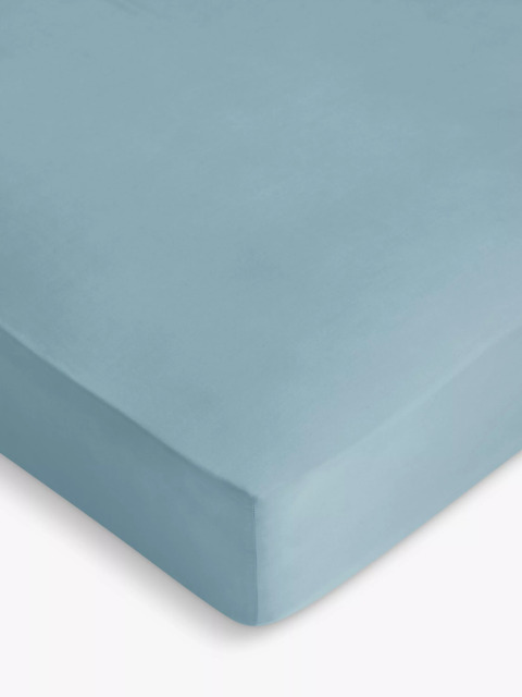 John Lewis Soft & Silky 400 Thread Count Egyptian Cotton Fitted Sheet - image 1