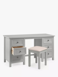 Julian Bowen Maine Dressing Table, Grey - thumbnail 3