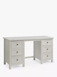 Julian Bowen Maine Dressing Table, Grey - thumbnail 1