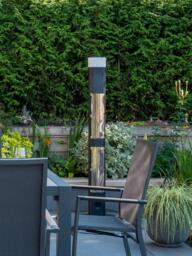 KETTLER Kalos Ibiza 3000W Floor Standing Patio Heater with LED Light & Wireless Speaker - thumbnail 3