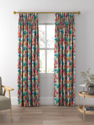 Harlequin Verdaccio Made to Measure Curtains or Roman Blind, Turquoise/Lime - thumbnail 5