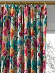 Harlequin Verdaccio Made to Measure Curtains or Roman Blind, Turquoise/Lime - thumbnail 2