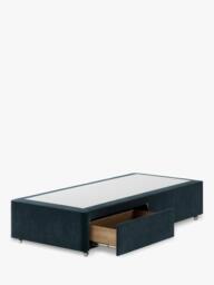 Hypnos Pocket Sprung Upholstered 2 Drawer Divan Base, Single - thumbnail 2