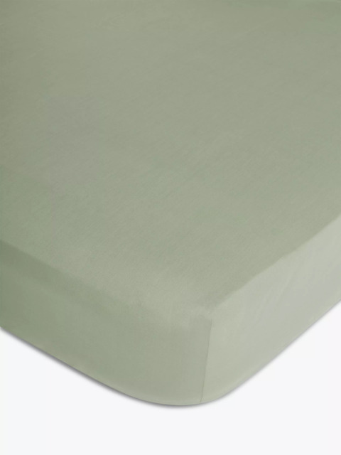 John Lewis Easy Care Organic Cotton 200 Thread Count Count Deep Fitted Sheet