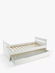 Stompa Originals Guest Bed Frame and Trundle, Extra Long Single, White - thumbnail 6