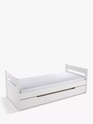 Stompa Originals Guest Bed Frame and Trundle, Extra Long Single, White - thumbnail 4
