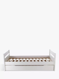 Stompa Originals Guest Bed Frame and Trundle, Extra Long Single, White - thumbnail 3