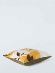 John Lewis Floral Crop Embroidered Cushion - thumbnail 3