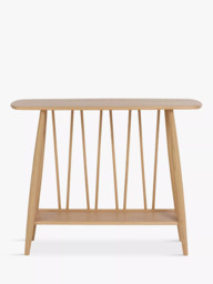 ercol for John Lewis Shalstone Console Table, Oak - thumbnail 3