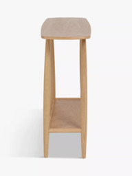 ercol for John Lewis Shalstone Console Table, Oak - thumbnail 4
