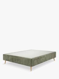 Silentnight Non-Sprung Upholstered  2 Drawer Slimline Divan Base, Double - thumbnail 1