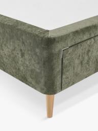 Silentnight Non-Sprung Upholstered  2 Drawer Slimline Divan Base, Double - thumbnail 4