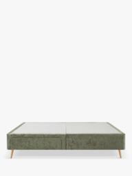 Silentnight Non-Sprung Upholstered  2 Drawer Slimline Divan Base, Double - thumbnail 3