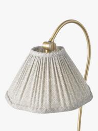 Laura Ashley Willowbrook Pleat Shade Table Lamp, Antique Brass - thumbnail 5