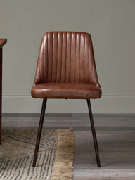 nkuku Harsha Leather Dining Chair - thumbnail 2