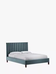 John Lewis Fluted Upholstered Bed Frame, King Size - thumbnail 2