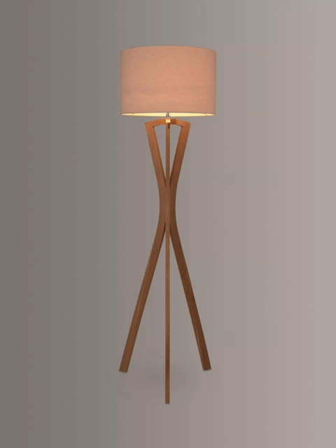 John Lewis Hourglass Floor Lamp, Oak - image 1