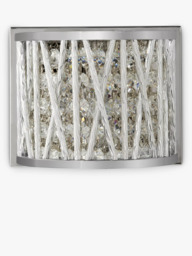 John Lewis Emilia Crystal Drum Wall Light - thumbnail 3