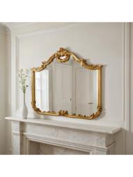 Yearn Overmantel Wall Mirror, 104 x 122cm - thumbnail 2