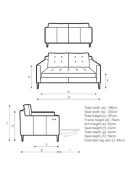 John Lewis Draper II Motion Medium 2 Seater Leather Sofa, Light Leg - thumbnail 2