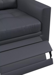 John Lewis Draper II Motion Medium 2 Seater Leather Sofa, Light Leg - thumbnail 6