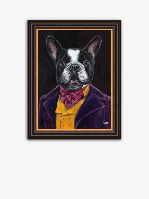John Lewis Louise Brown 'Sir Montague' Framed Print, 47 x 37cm, Black/Multi - image 1