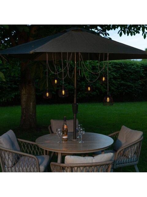 NOMA Lantern Parasol Outdoor Light, Warm White - image 1
