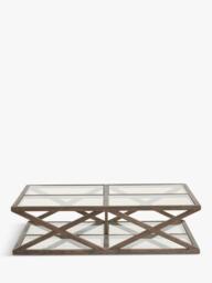 OKA Marylebone Large Coffee Table, Espresso - thumbnail 1