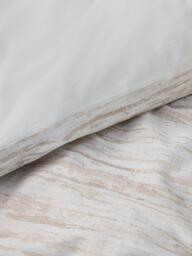 John Lewis Avisa Pure Cotton Jacquard Bedding, Champagne - thumbnail 2