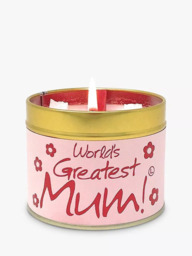 Lily-flame World's Greatest Mum Scented Tin Candle, 230g - thumbnail 2