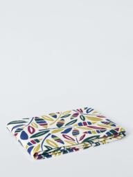 John Lewis Modern Rustic Extra Large Leaf Print Picnic Rug, Multi - thumbnail 4