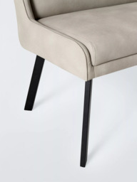 John Lewis Malden PU Corner Dining Bench, Misty - thumbnail 6