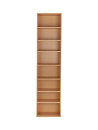 John Lewis Abacus Narrow 7 Shelf Bookcase, FSC-Certified, (Oak Veneer) - thumbnail 2