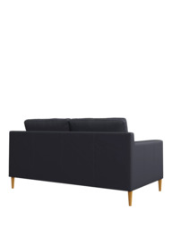 John Lewis Draper II Medium 2 Seater Leather Sofa, Light Leg - thumbnail 4