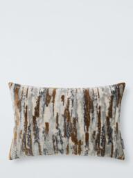 Harlequin Sial Abstract Cushion, Pewter - thumbnail 1